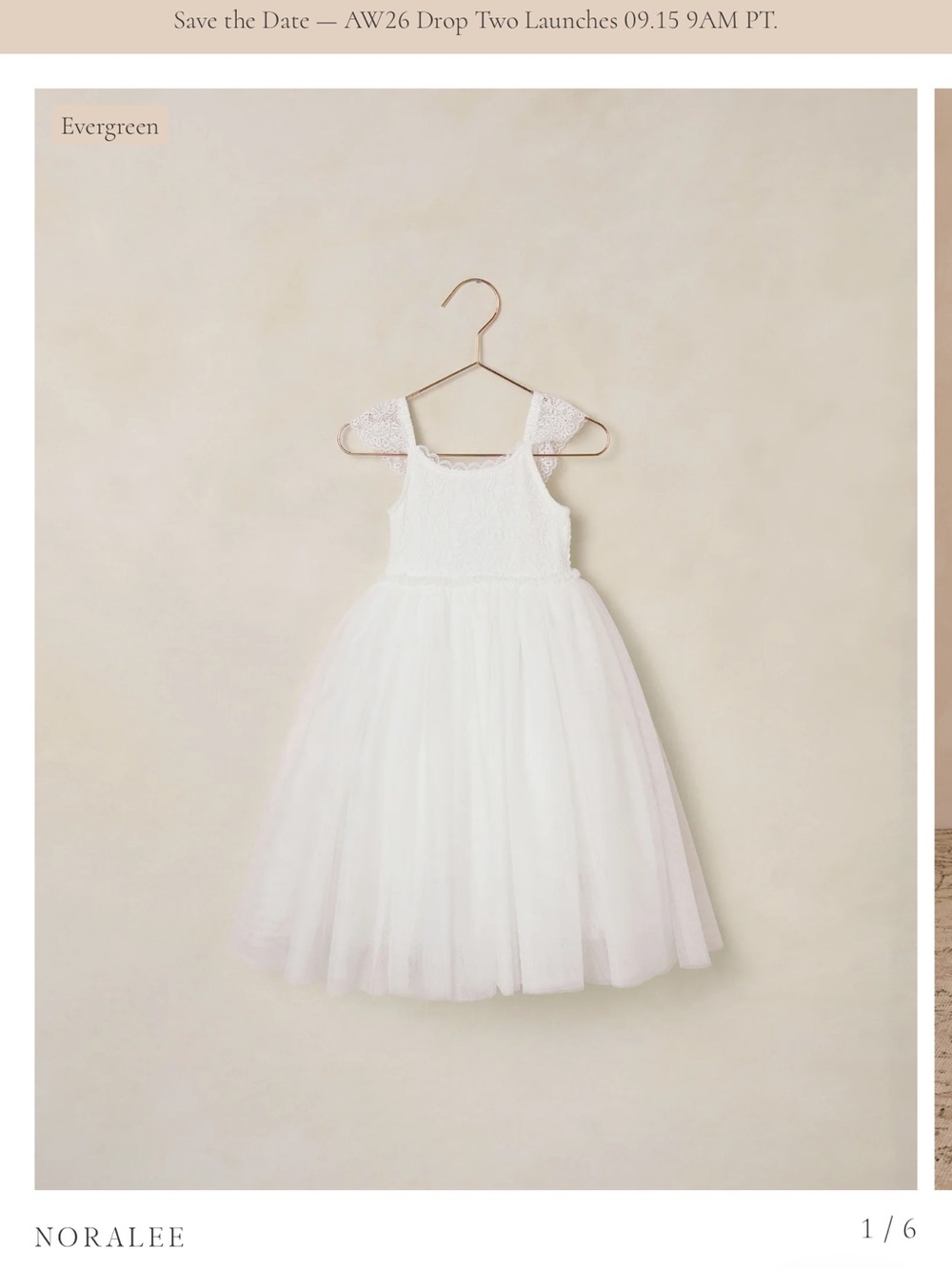 Camilla dress - white